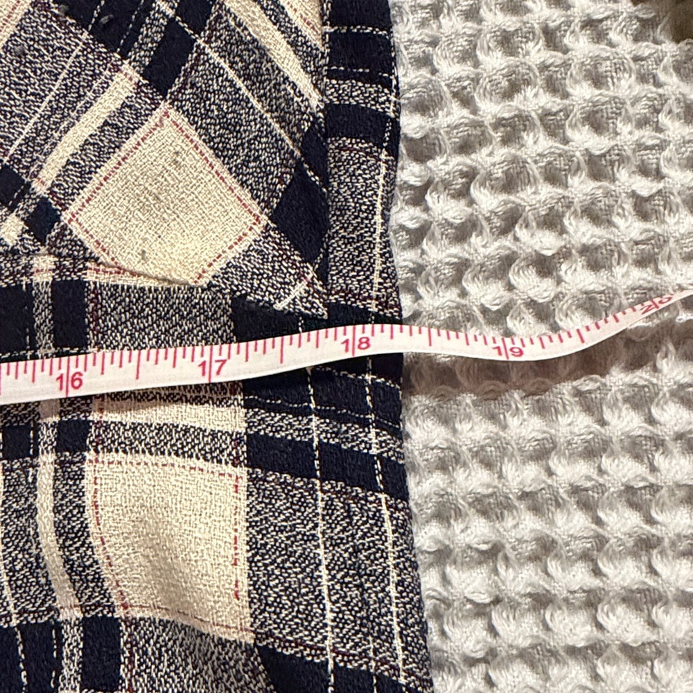 Veronica Beard Black and White Plaid Button Down Shirt - Picture 6 of 6